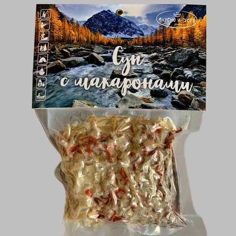Суп с макаронами 'Вкусно и густо' 140г