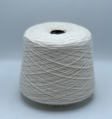 Zegna Baruffa (пр.Италия),art-2818 3/10 333м/100гр. 30%Меринос 70%Ангора , цвет-Молочный, арт.21170