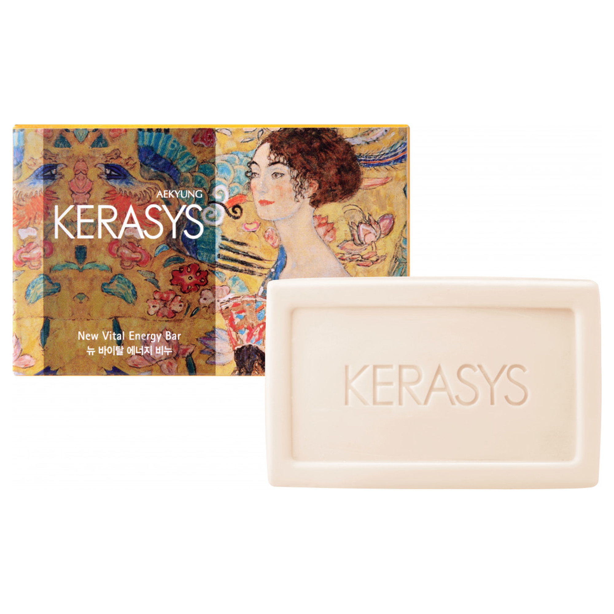 Мыло косметическое "Жизненная энергия" KeraSys Skin Care System Vital Energy Bar 100гр