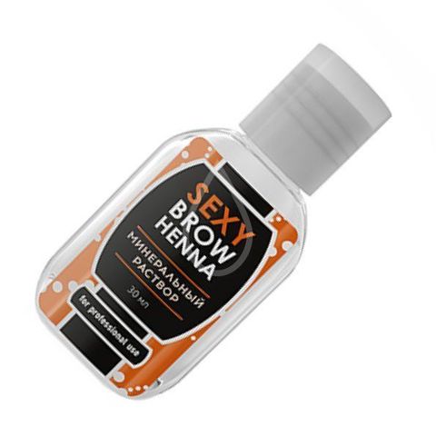 Раствор минеральный для разведения хны SEXY BROW HENNA, 30мл