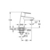 GROHE Eurodisc Cosmopolitan 23051002 Кран для раковины