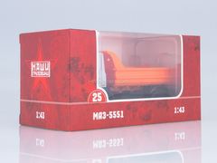 MAZ-5551 dump truck gray-orange 1:43 Our Trucks #25