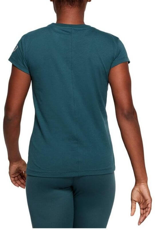 Asics Katakana Graphic Tee футболка для бега женская синяя - 2