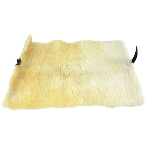 Коврик из овчины (коричневый) - 6