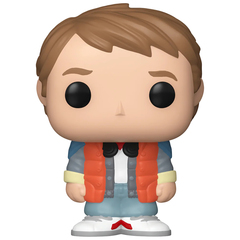 Funko Bitty POP! Rides Back To The Future: Marty McFly and Time Machine