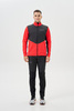 Мужской костюм для лыж и бега зимой Nordski Hybrid Pro 2.0 red-black - 1