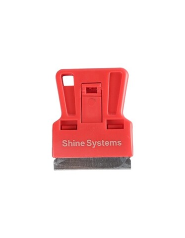 Shine Systems Скребок мини для лезвий красный 3,8см