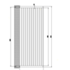 Gessi Rettangolo 20950#031 Полочка 60см широкая, цвет: хром