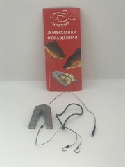 Гильдия Жмыховка оснащённая 90г крючок Корея № 6