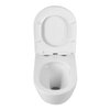 Cezares CZR-38088-49-TH-TOR/SC Унитаз подвесной безободковый с сиденьем, цвет: белый