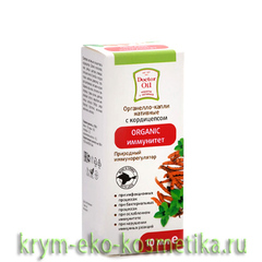 Органелло – капли нативные Organic Иммунитет с кордицепсом ТМ Doctor Oil (Доктор Оил)