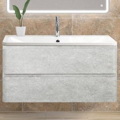 BelBagno Albano ALBANO-1000-2C-SO-CVG Тумба под раковину подвесная, 100x45.5, цвет: серый фото