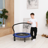Батут с поручнем DFC JUMPFIT 36'' синий фото №19