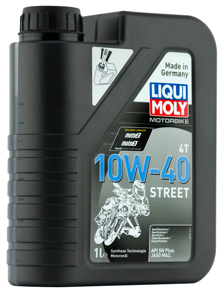 Масло моторное Liqui Moly Motorbike 4T Street 10W40 hc-синтетическое 1л