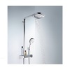 Hansgrohe Raindance Select E 27127400 Душевая система внешнего монтажа с термостатом 110 см с верхней лейкой 30х19 см 3 режима