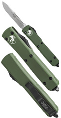 Фото Автоматический выкидной нож Microtech Ultratech S/E MT_121-4OD, сталь M390, рукоять алюминий