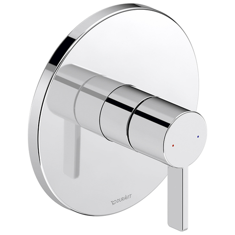 Duravit D-Neo DE4210010010 Смеситель для душа, на 1 источник, встраиваемый (внешние части) цвет: хром