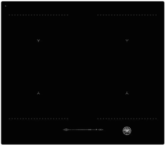 Индукционная варочная панель Bertazzoni P604IM2B2NE-20