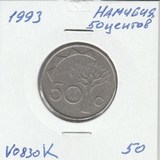V0830k 1993 Намибия 50 центов V0830k 1993 Намибия 50 центов