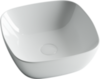 Ceramica Nova Element CN5006 Умывальник чаша накладная квадратная, 40x40, цвет: белый
