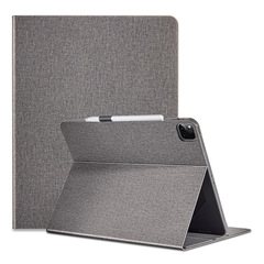 Тканевый магнитный чехол ESR Urban Folio Case для iPad Pro 11 2020 с держателем для стилуса (серый)