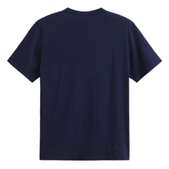 Футболка Alpha Industries Alpha Anchor Print Tee Replica Blue (Синий)