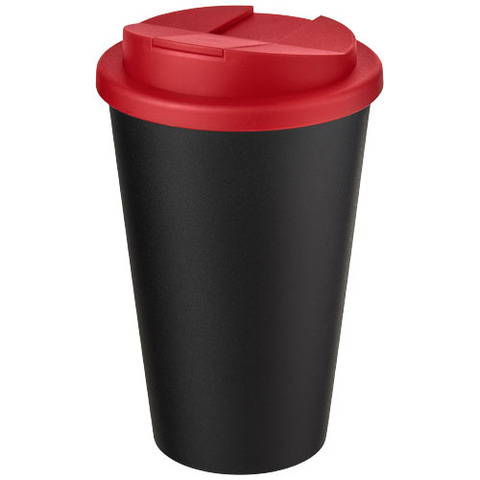 Кружка с герметичной крышкой Americano® Eco из переработанного материала объемом 350 мл
