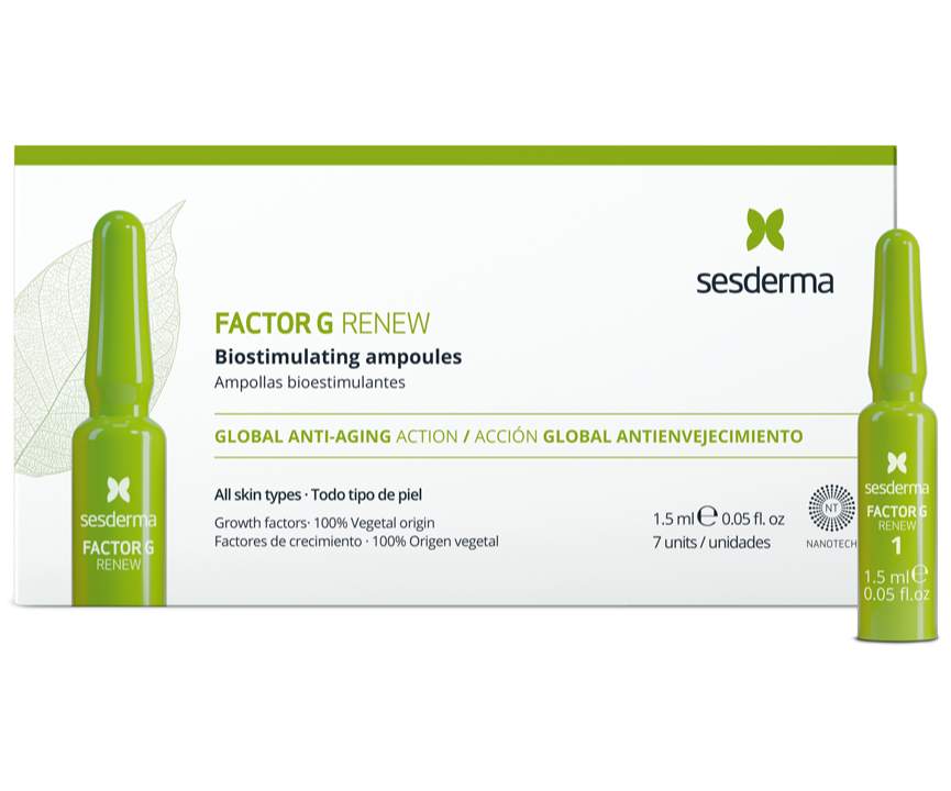 Биостимулирующие ампулы SESDERMA FACTOR G RENEW Biostimulating Ampoules 7шт по 1.5мл