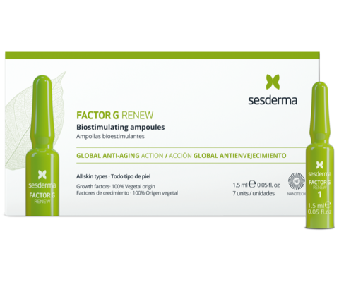 Биостимулирующие ампулы SESDERMA FACTOR G RENEW Biostimulating Ampoules 7шт по 1.5мл