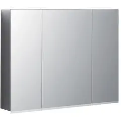 Geberit Option Plus 500.594.00.1 Зеркальный шкаф с подсветкой, три двери, 90x70x17.2см фото