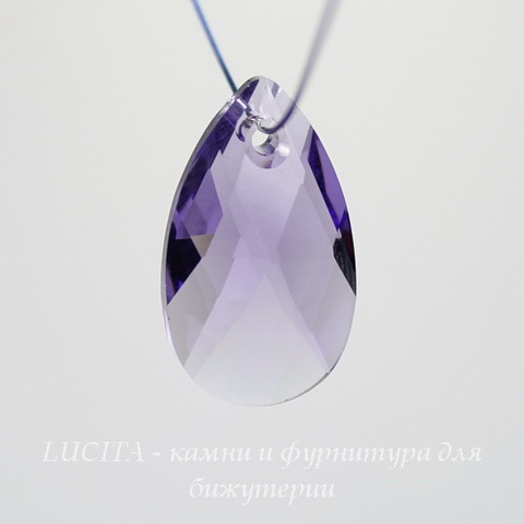 6106 Подвеска Сваровски Капля Tanzanite (16 мм)