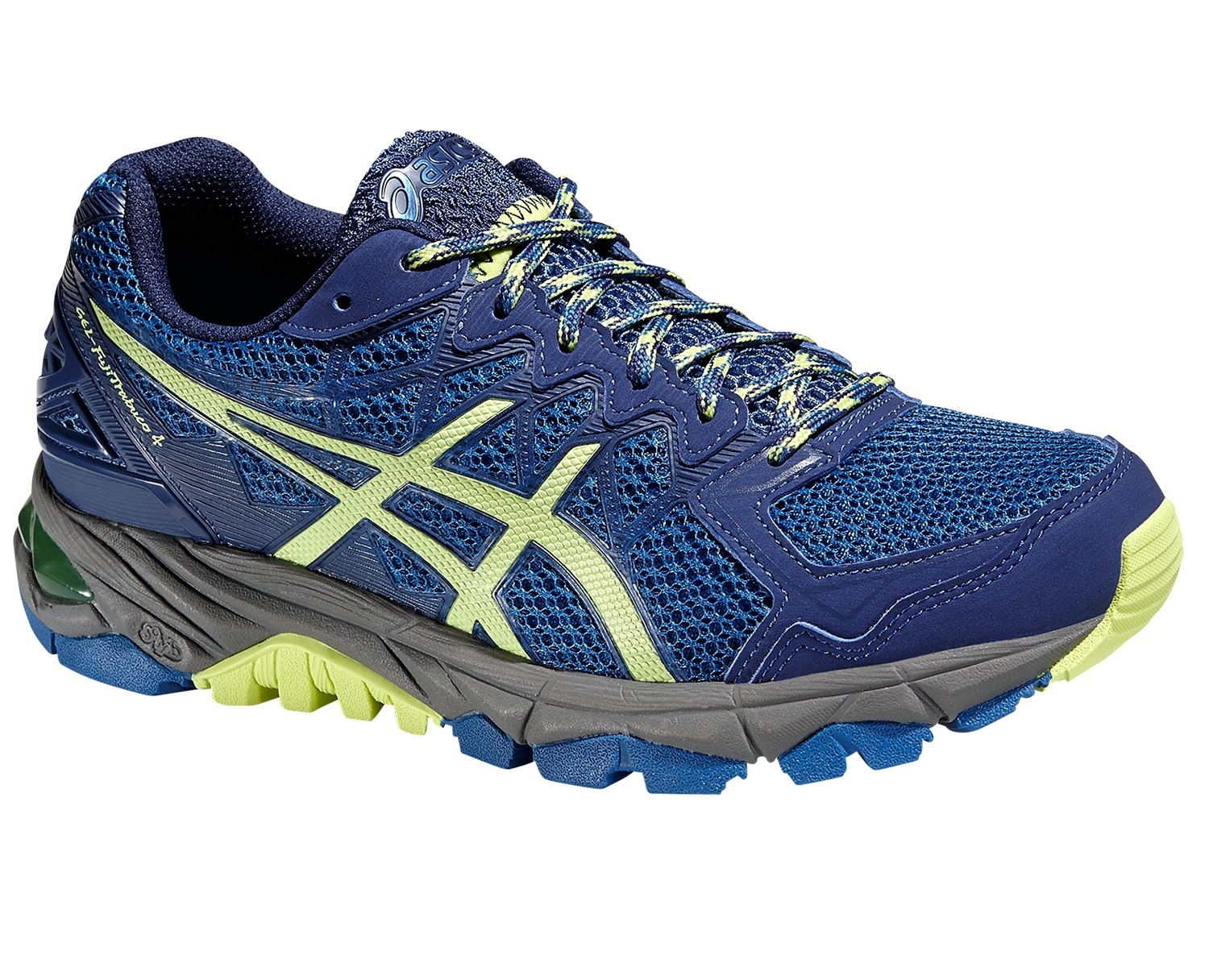 Кроссовки внедорожники Asics Gel-Fujitrabuco 4 женские (синий)