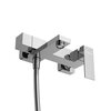 Cezares Slider SLIDER-VD-01 Смеситель для ванны с душевым набором, цвет: хром