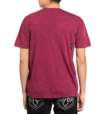 Affliction | Футболка мужская CROWS Tee BULV A25884 сзади