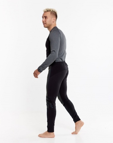 Мужские утепленные лосины Arswear Softshell Pro серые