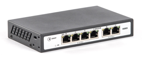 Коммутатор SKAT PoE-4E-2E
