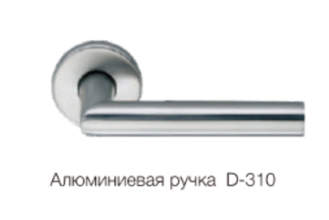 Входная дверь HORMANN HTA100 глухая, петли L и R. 1000х2100 с нажимной ручкой D310