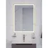BelBagno SPC-MAR-600-800-LED-3000K-TCH-WARM Зеркало с встроенным светильником, сенсорным выключателем и подогревом, 12V, 220-240V, 600x30x800