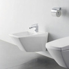 TOTO Jewelhex BT682V1#XW Биде подвесное, 447x560x410мм, с переливом и 1 отв.под смеситель, без донного клапана DH446VE, с покрытием CeFiONtect, цвет: белый