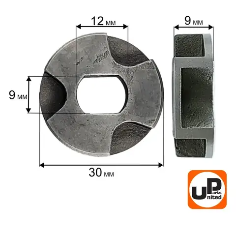 Звездочка ведущая UNITED PARTS 30х12х9мм для эл. пил MAKITA ( 221526-1)