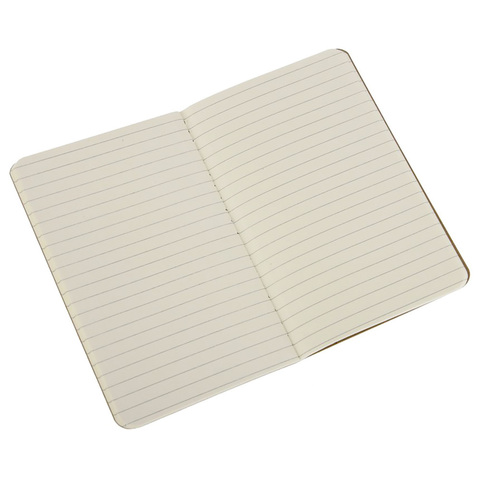 Набор 3 блокнота Moleskine Cahier Journal Pocket, цвет бежевый, в линейку