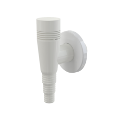 Alcaplast APS5 Сифон для стиральной машины наружный белый с обратным клапаном фото