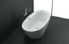 BelBagno BB68-1800 Отдельностоящая акриловая ванна в комплекте со сливом-переливом, 180x90, цвет: белый