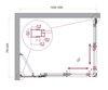 BelBagno Luce LUCE-AH-21-110/90-P-CR Душевой уголок, 110x90, цвет: хром