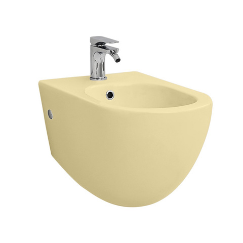 ArtCeram File 2.0 FLB001 12 00 GIALLO ZINCO Биде подвесное, цвет: жёлтый