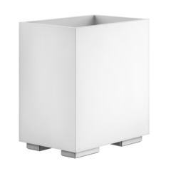 Gessi Rettangolo 20990#031 Корзина для мусора, цвет: хром/белый фото