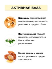 Floresan MULTI REPAIR Бальзам-маска для волос 5 в 1 с керамидами и протеинами шёлка  450мл (Ф-787)