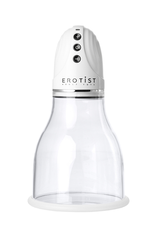 Вакуумная помпа для груди Erotist, ABS пластик, 22 см