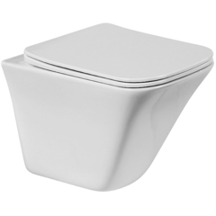 BelBagno BB052CHR/BB052SC Унитаз подвесной безободковый, цвет: белый фото
