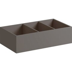 Geberit Xeno2 500.527.00.1 Вставка для выдвижного ящика Н-образная,37.3x9.8x20.8см, Серый / Меламин, древесная структура фото